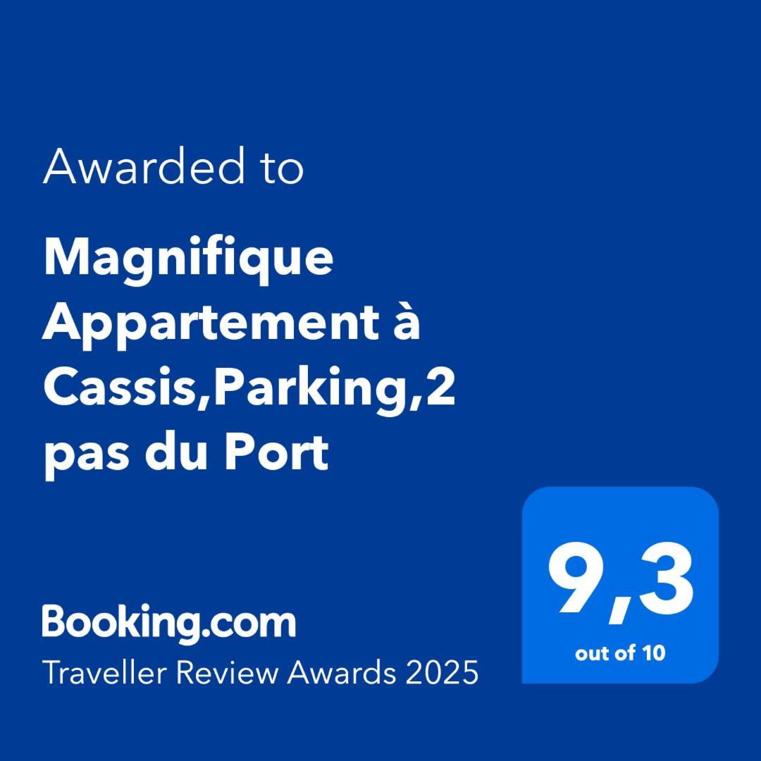 Magnifique Appartement A Cassis,Parking,2 Pas Du Port Exterior photo